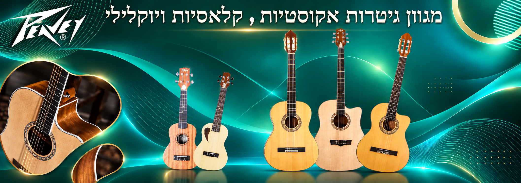 Peavey Teal Guitar Showcase